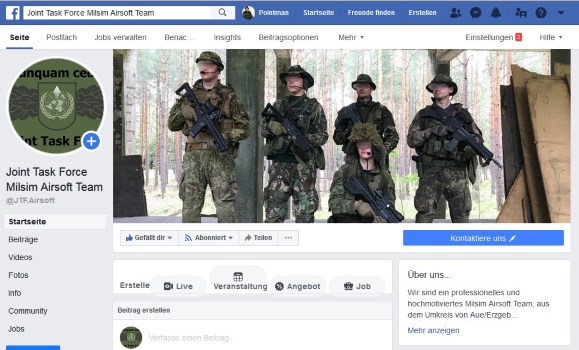 Joint Task Force | Milsim Airsoft Team Erzgebirge - Social-Media Seiten…